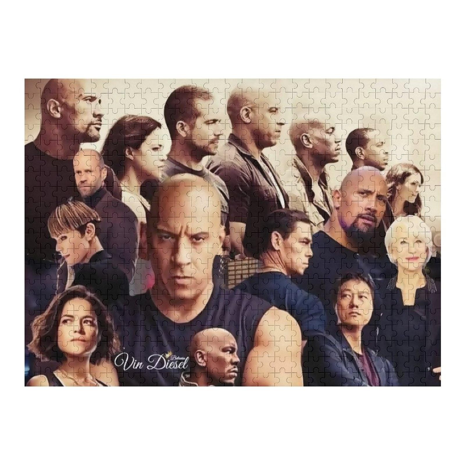 Amazon | ワイルド スピード ジグソーパズル 500ピース パズル 木製